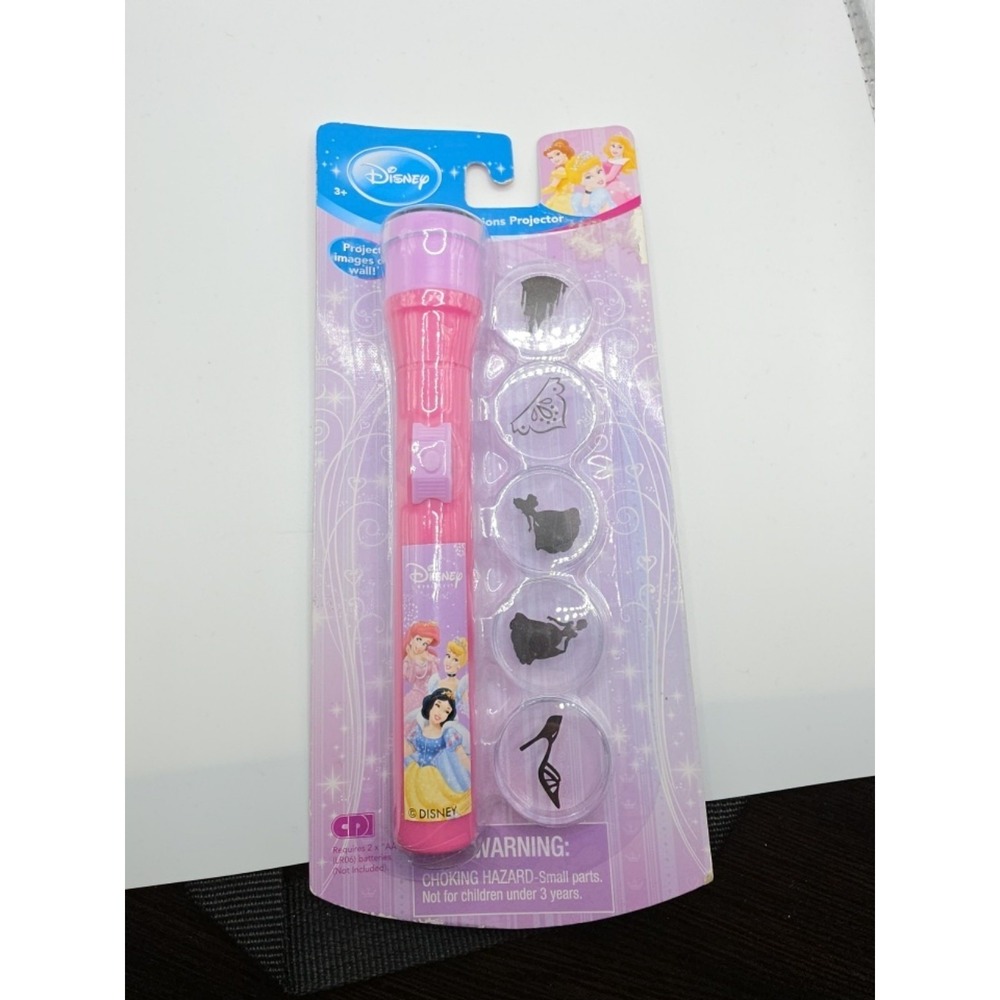 DISNEY‎ PRINCESS LIGHT-UP PROJECTOR (6 DISCS) PROJECT IMAGES ON WALL AGES 3+ - Picture 7 of 7